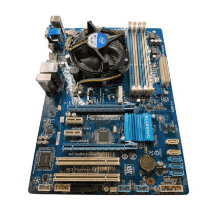 Gigabyte-GA-Z77-DS3H Mainboard Frontansicht
