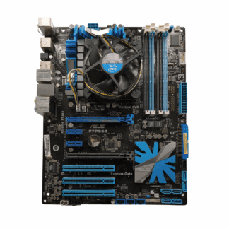ASUS P7P55D Mainboard Frontseite